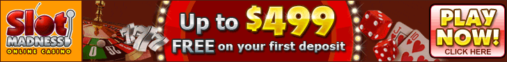 SlotsMadness - Up to 499 Free on First Deposit (2) 